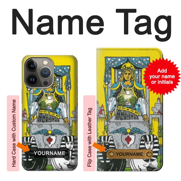 S3739 Carte de tarot le char Etui Coque Housse pour iPhone 14 Pro Max